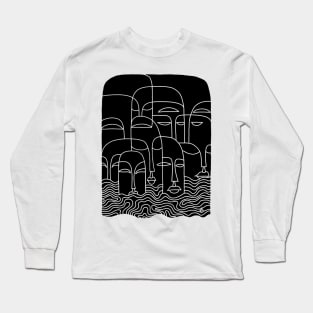 Heads Long Sleeve T-Shirt